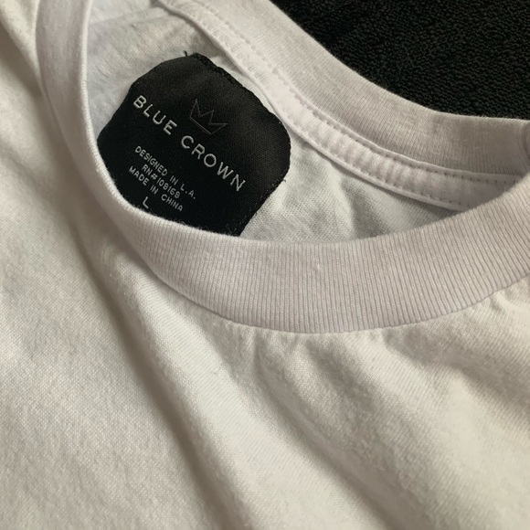 BLUE CROWN men’s Large T-shirt - Picture 4 of 6